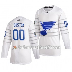 Miesten NHL St. Louis Blues Pelipaita Custom Valkoinen 2020 NHL All-Star Adidas Authentic